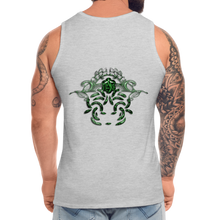 Afbeelding in Gallery-weergave laden, Modusa Serpenta Men’s Premium Tank - heather gray