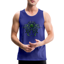Afbeelding in Gallery-weergave laden, Modusa Serpenta Men’s Premium Tank - royal blue