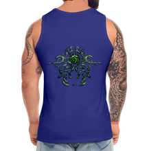 Afbeelding in Gallery-weergave laden, Modusa Serpenta Men’s Premium Tank - royal blue