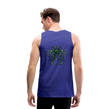 Afbeelding in Gallery-weergave laden, Modusa Serpenta Men’s Premium Tank - royal blue