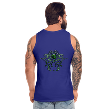 Afbeelding in Gallery-weergave laden, Modusa Serpenta Men’s Premium Tank - royal blue