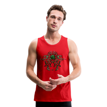 Afbeelding in Gallery-weergave laden, Modusa Serpenta Men’s Premium Tank - red