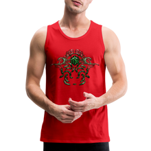 Afbeelding in Gallery-weergave laden, Modusa Serpenta Men’s Premium Tank - red