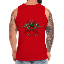 Afbeelding in Gallery-weergave laden, Modusa Serpenta Men’s Premium Tank - red