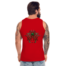 Afbeelding in Gallery-weergave laden, Modusa Serpenta Men’s Premium Tank - red