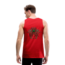 Afbeelding in Gallery-weergave laden, Modusa Serpenta Men’s Premium Tank - red