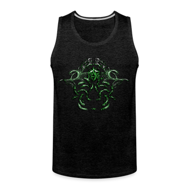 Modusa Serpenta Men’s Premium Tank - charcoal grey