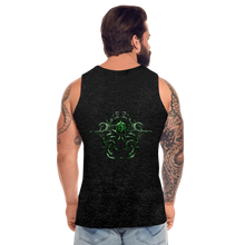 Afbeelding in Gallery-weergave laden, Modusa Serpenta Men’s Premium Tank - charcoal grey