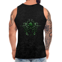 Afbeelding in Gallery-weergave laden, Modusa Serpenta Men’s Premium Tank - charcoal grey