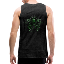 Afbeelding in Gallery-weergave laden, Modusa Serpenta Men’s Premium Tank - charcoal grey