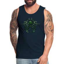Afbeelding in Gallery-weergave laden, Modusa Serpenta Men’s Premium Tank - deep navy