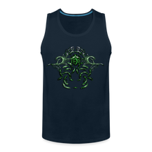 Afbeelding in Gallery-weergave laden, Modusa Serpenta Men’s Premium Tank - deep navy