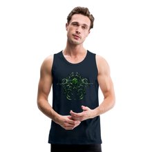 Afbeelding in Gallery-weergave laden, Modusa Serpenta Men’s Premium Tank - deep navy