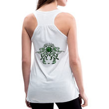 Carica l&#39;immagine nel visualizzatore di Gallery, Modusa Serpenta Pink Women&#39;s Flowy Tank Top by Bella - white