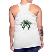 Carica l&#39;immagine nel visualizzatore di Gallery, Modusa Serpenta Pink Women&#39;s Flowy Tank Top by Bella - white