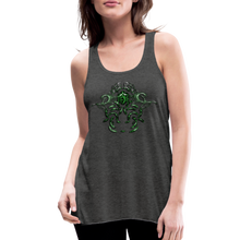 Carica l&#39;immagine nel visualizzatore di Gallery, Modusa Serpenta Pink Women&#39;s Flowy Tank Top by Bella - deep heather