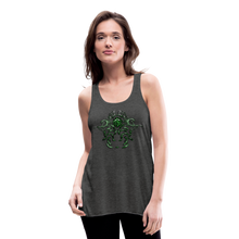 Carica l&#39;immagine nel visualizzatore di Gallery, Modusa Serpenta Pink Women&#39;s Flowy Tank Top by Bella - deep heather