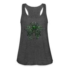 Carica l&#39;immagine nel visualizzatore di Gallery, Modusa Serpenta Pink Women&#39;s Flowy Tank Top by Bella - deep heather