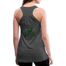 Carica l&#39;immagine nel visualizzatore di Gallery, Modusa Serpenta Pink Women&#39;s Flowy Tank Top by Bella - deep heather