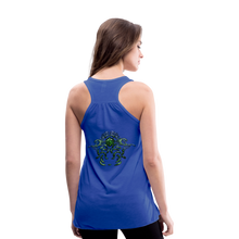 Carica l&#39;immagine nel visualizzatore di Gallery, Modusa Serpenta Pink Women&#39;s Flowy Tank Top by Bella - royal blue