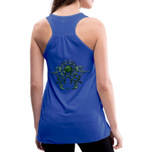 Carica l&#39;immagine nel visualizzatore di Gallery, Modusa Serpenta Pink Women&#39;s Flowy Tank Top by Bella - royal blue
