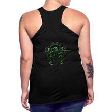 Carica l&#39;immagine nel visualizzatore di Gallery, Modusa Serpenta Pink Women&#39;s Flowy Tank Top by Bella - black