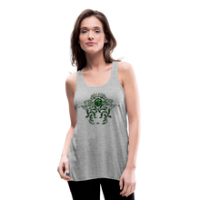 Carica l&#39;immagine nel visualizzatore di Gallery, Modusa Serpenta Pink Women&#39;s Flowy Tank Top by Bella - heather gray
