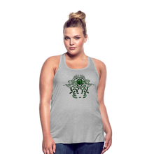 Carica l&#39;immagine nel visualizzatore di Gallery, Modusa Serpenta Pink Women&#39;s Flowy Tank Top by Bella - heather gray