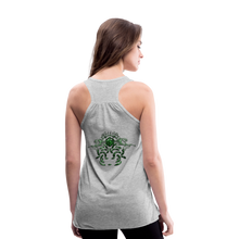 Carica l&#39;immagine nel visualizzatore di Gallery, Modusa Serpenta Pink Women&#39;s Flowy Tank Top by Bella - heather gray