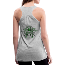 Carica l&#39;immagine nel visualizzatore di Gallery, Modusa Serpenta Pink Women&#39;s Flowy Tank Top by Bella - heather gray