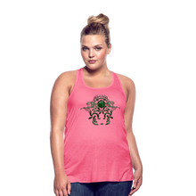 Carica l&#39;immagine nel visualizzatore di Gallery, Modusa Serpenta Pink Women&#39;s Flowy Tank Top by Bella - neon pink