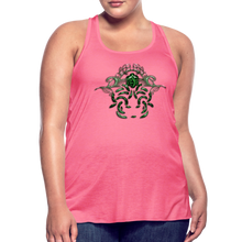Carica l&#39;immagine nel visualizzatore di Gallery, Modusa Serpenta Pink Women&#39;s Flowy Tank Top by Bella - neon pink