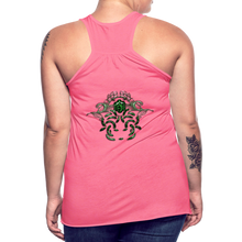 Carica l&#39;immagine nel visualizzatore di Gallery, Modusa Serpenta Pink Women&#39;s Flowy Tank Top by Bella - neon pink