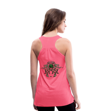 Carica l&#39;immagine nel visualizzatore di Gallery, Modusa Serpenta Pink Women&#39;s Flowy Tank Top by Bella - neon pink