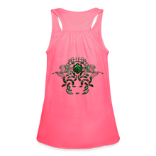 Carica l&#39;immagine nel visualizzatore di Gallery, Modusa Serpenta Pink Women&#39;s Flowy Tank Top by Bella - neon pink
