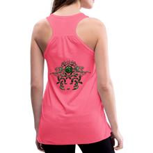Carica l&#39;immagine nel visualizzatore di Gallery, Modusa Serpenta Pink Women&#39;s Flowy Tank Top by Bella - neon pink