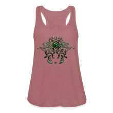 Carica l&#39;immagine nel visualizzatore di Gallery, Modusa Serpenta Pink Women&#39;s Flowy Tank Top by Bella - mauve