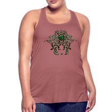 Carica l&#39;immagine nel visualizzatore di Gallery, Modusa Serpenta Pink Women&#39;s Flowy Tank Top by Bella - mauve