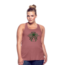 Carica l&#39;immagine nel visualizzatore di Gallery, Modusa Serpenta Pink Women&#39;s Flowy Tank Top by Bella - mauve