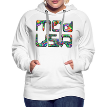 Afbeelding in Gallery-weergave laden, Lucy Modusa 1 Women’s Premium Hoodie - white