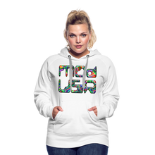 Afbeelding in Gallery-weergave laden, Lucy Modusa 1 Women’s Premium Hoodie - white