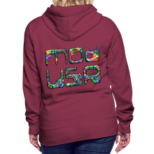 Afbeelding in Gallery-weergave laden, Lucy Modusa 1 Women’s Premium Hoodie - burgundy