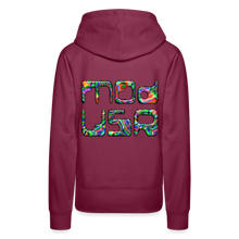 Afbeelding in Gallery-weergave laden, Lucy Modusa 1 Women’s Premium Hoodie - burgundy
