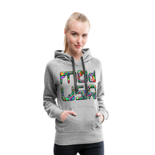 Afbeelding in Gallery-weergave laden, Lucy Modusa 1 Women’s Premium Hoodie - heather grey