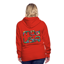 Afbeelding in Gallery-weergave laden, Lucy Modusa 1 Women’s Premium Hoodie - red