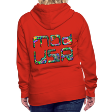Afbeelding in Gallery-weergave laden, Lucy Modusa 1 Women’s Premium Hoodie - red