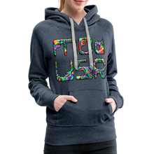 Afbeelding in Gallery-weergave laden, Lucy Modusa 1 Women’s Premium Hoodie - heather denim