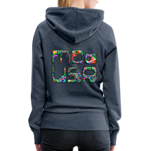 Afbeelding in Gallery-weergave laden, Lucy Modusa 1 Women’s Premium Hoodie - heather denim