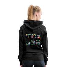 Afbeelding in Gallery-weergave laden, Lucy Modusa 1 Women’s Premium Hoodie - charcoal grey