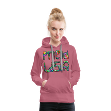 Afbeelding in Gallery-weergave laden, Lucy Modusa 1 Women’s Premium Hoodie - mauve